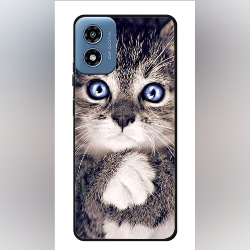 ☆Cute Kitty Cell Phone Case For Motorola G-Play 2024☆